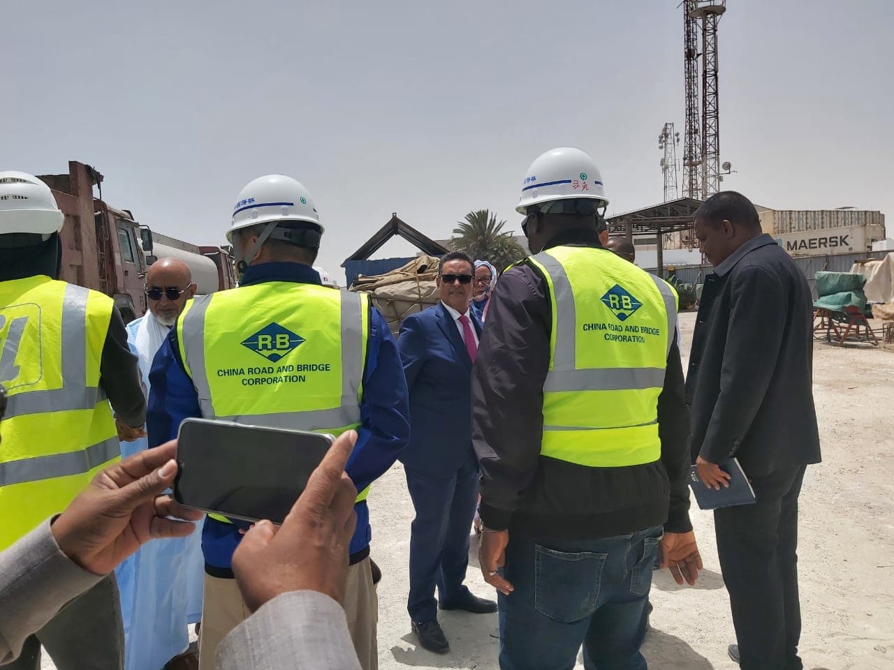 Le conseil d'administration du port autonome de Nouadhibou inspecte les installations portuaires